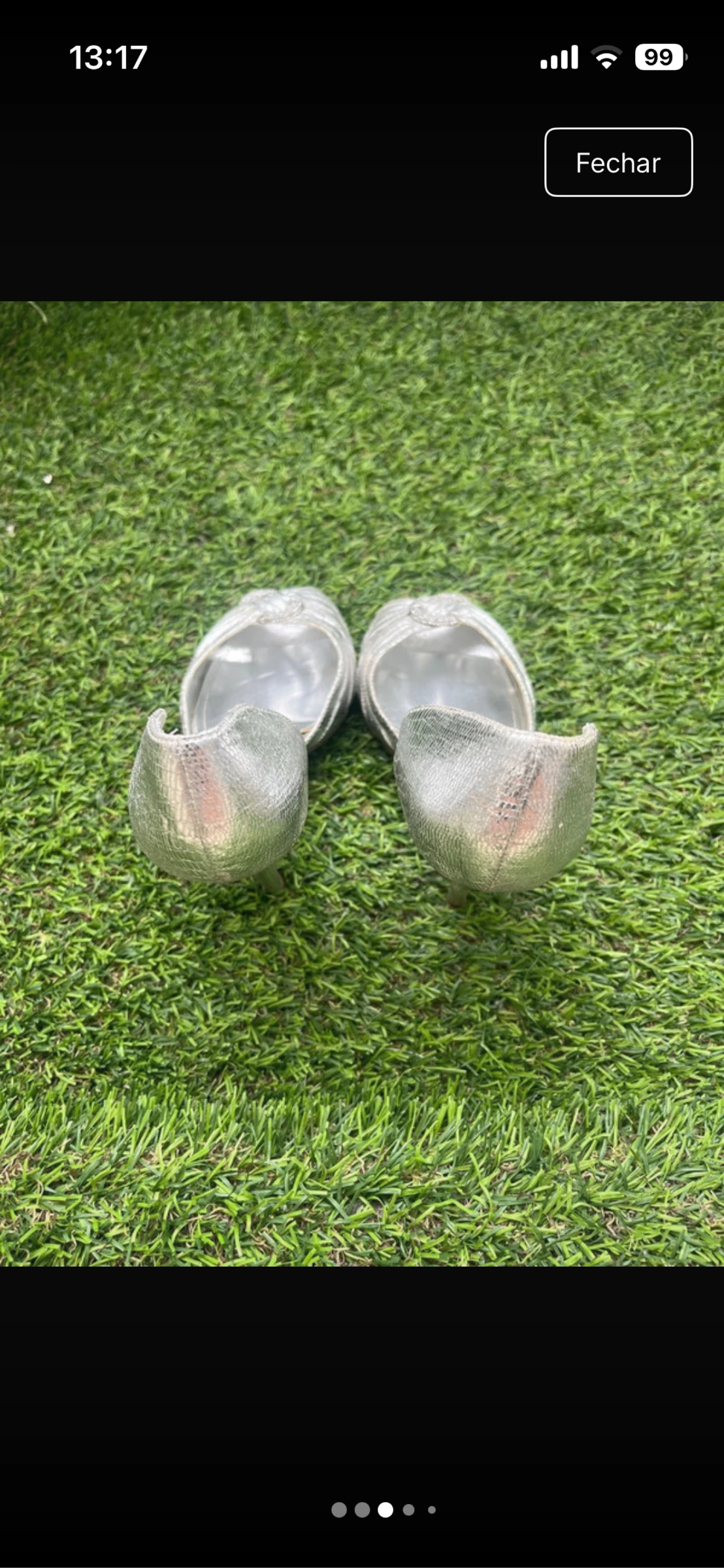Chaussures à talons ALDO argentées – photo 3
